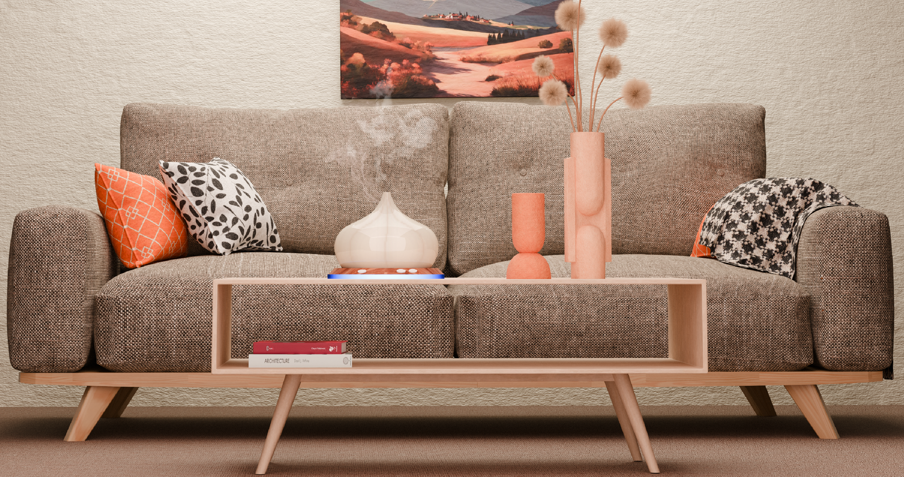 Root in living room